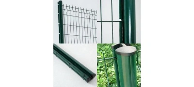 ANJIA Group – clip-free 3D security fence with quick peach posts
